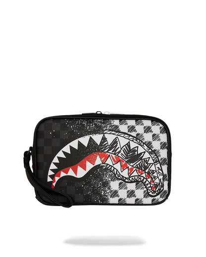 Sprayground Trending | SCRIBBLE DRIBBLE CHECK TOILETRY BRICK