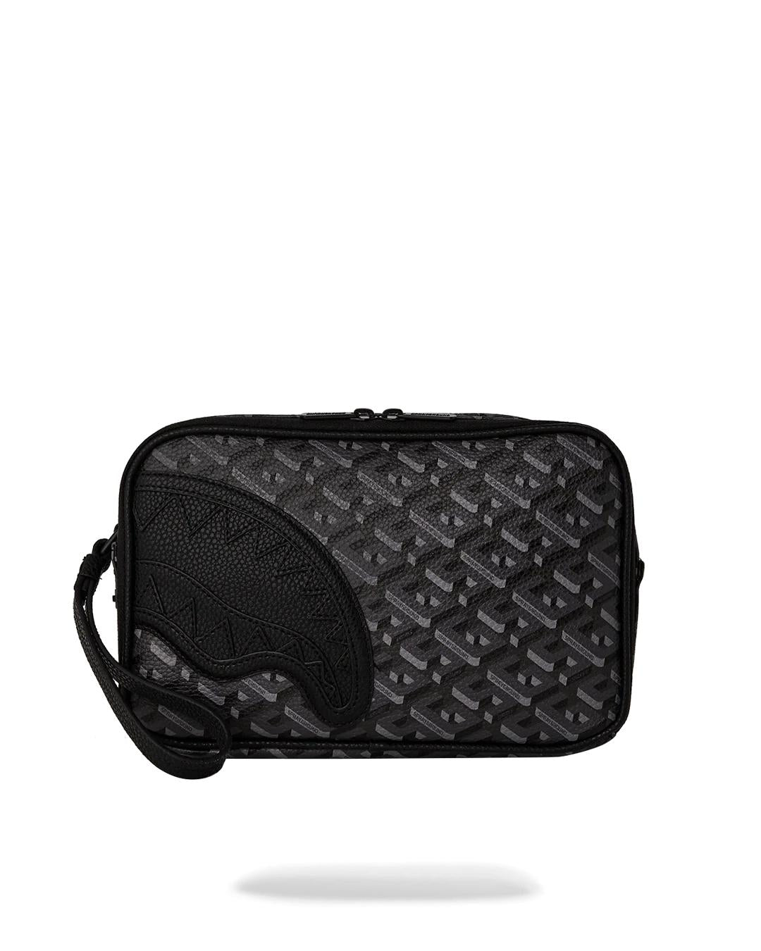 Sprayground Best Seller | 3DSG THUNDERCLAP BRICKSIDE TOILETRY BAG