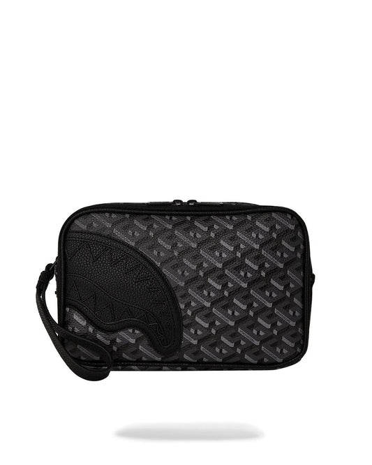 Sprayground Best Seller | 3DSG THUNDERCLAP BRICKSIDE TOILETRY BAG