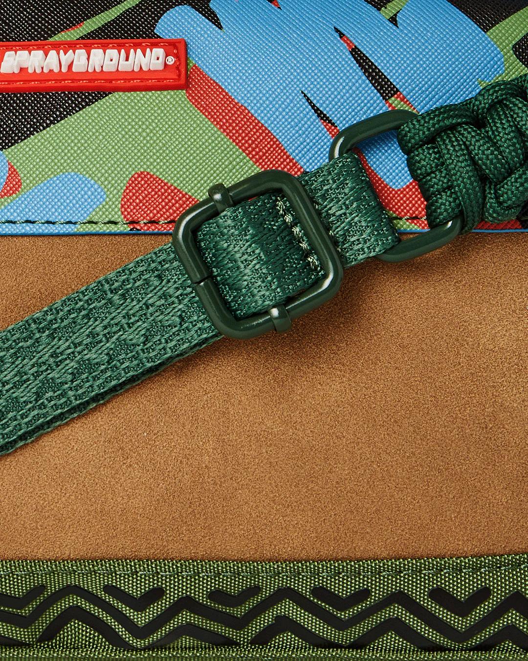 Sprayground Exclusive | A.I. SPECIAL OPS BRICKSIDE TOILETRY MESSENGER BAG