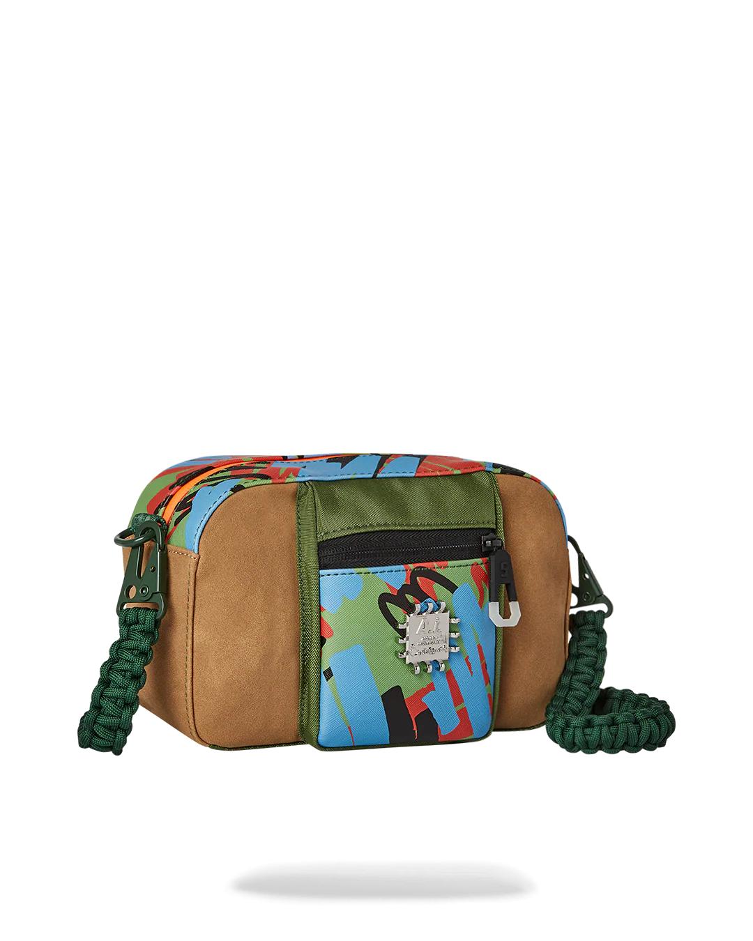 Sprayground Exclusive | A.I. SPECIAL OPS BRICKSIDE TOILETRY MESSENGER BAG