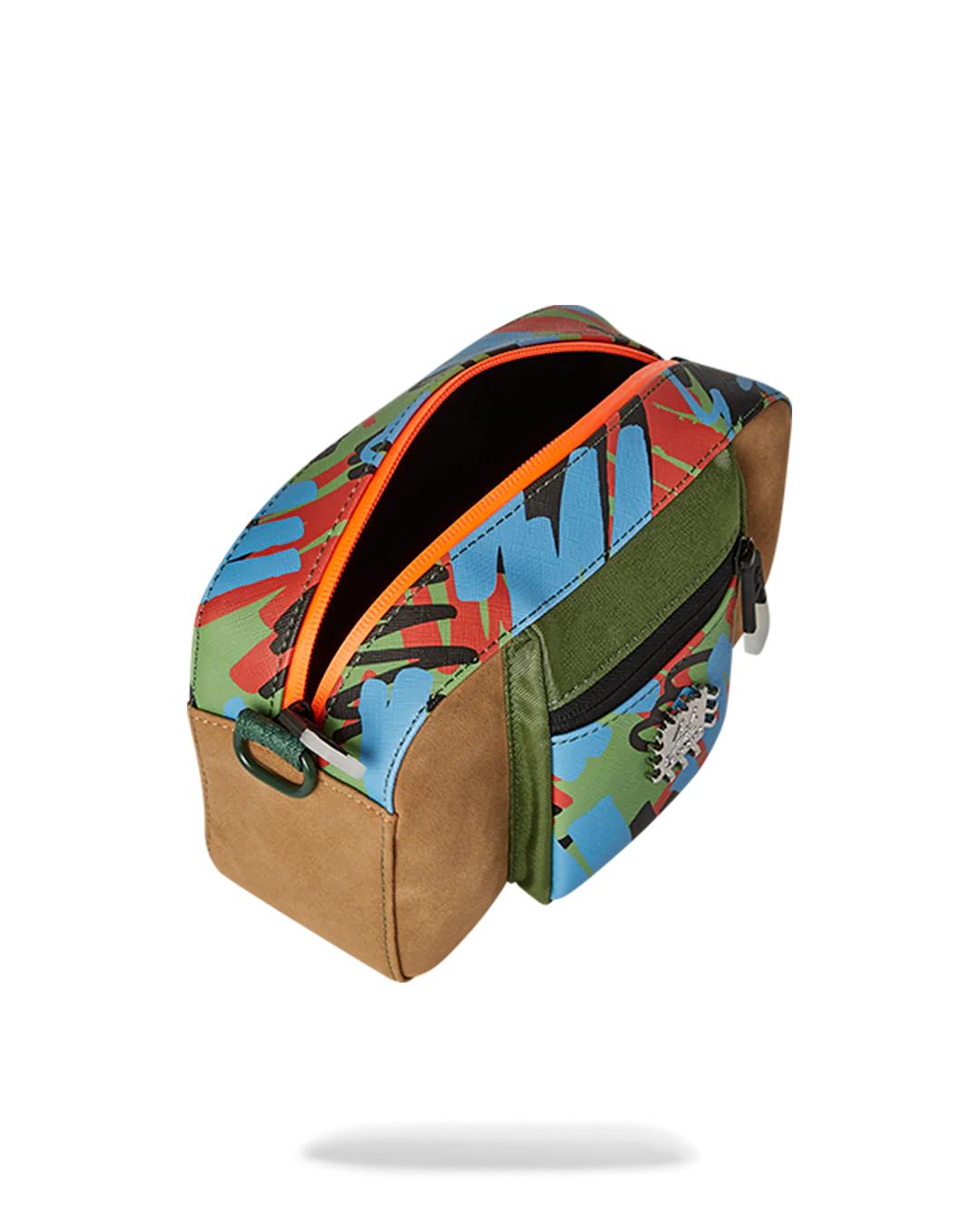 Sprayground Exclusive | A.I. SPECIAL OPS BRICKSIDE TOILETRY MESSENGER BAG