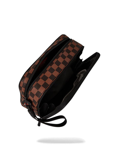 Sprayground Classic | SHARKS IN PARIS CLEAR FOR TAKEOFF TOILETRY BAG