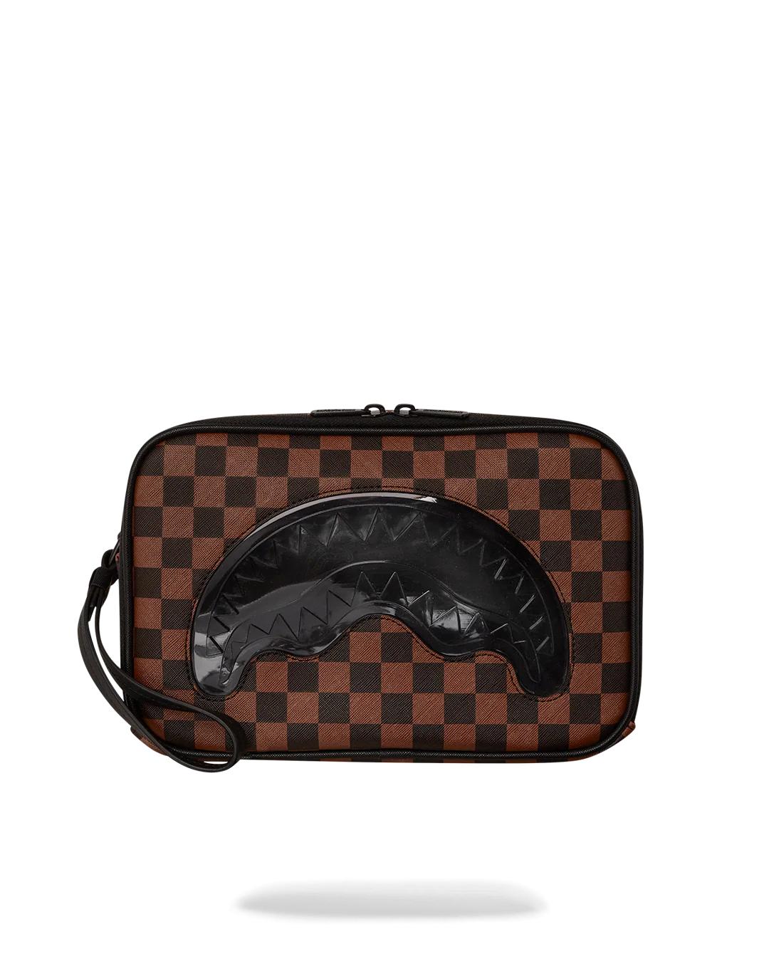 Sprayground Classic | SHARKS IN PARIS CLEAR FOR TAKEOFF TOILETRY BAG