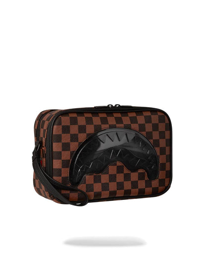 Sprayground Classic | SHARKS IN PARIS CLEAR FOR TAKEOFF TOILETRY BAG