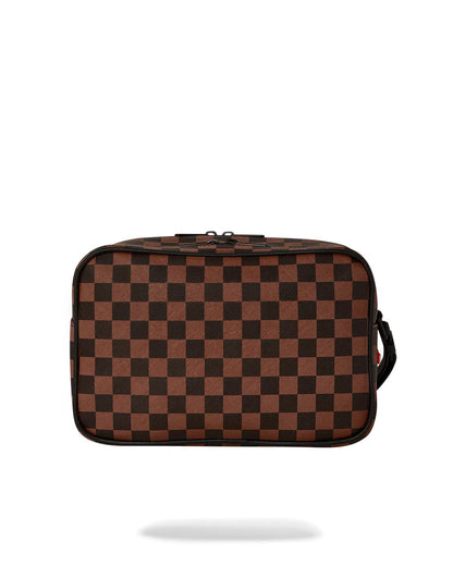 Sprayground Classic | SHARKS IN PARIS CLEAR FOR TAKEOFF TOILETRY BAG