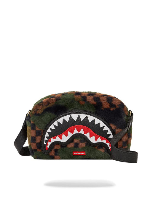 Sprayground Featured | BIG SKY FUR SHARK MESSENGER BRICK BAG