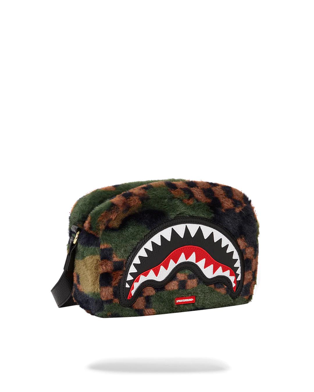 Sprayground Featured | BIG SKY FUR SHARK MESSENGER BRICK BAG
