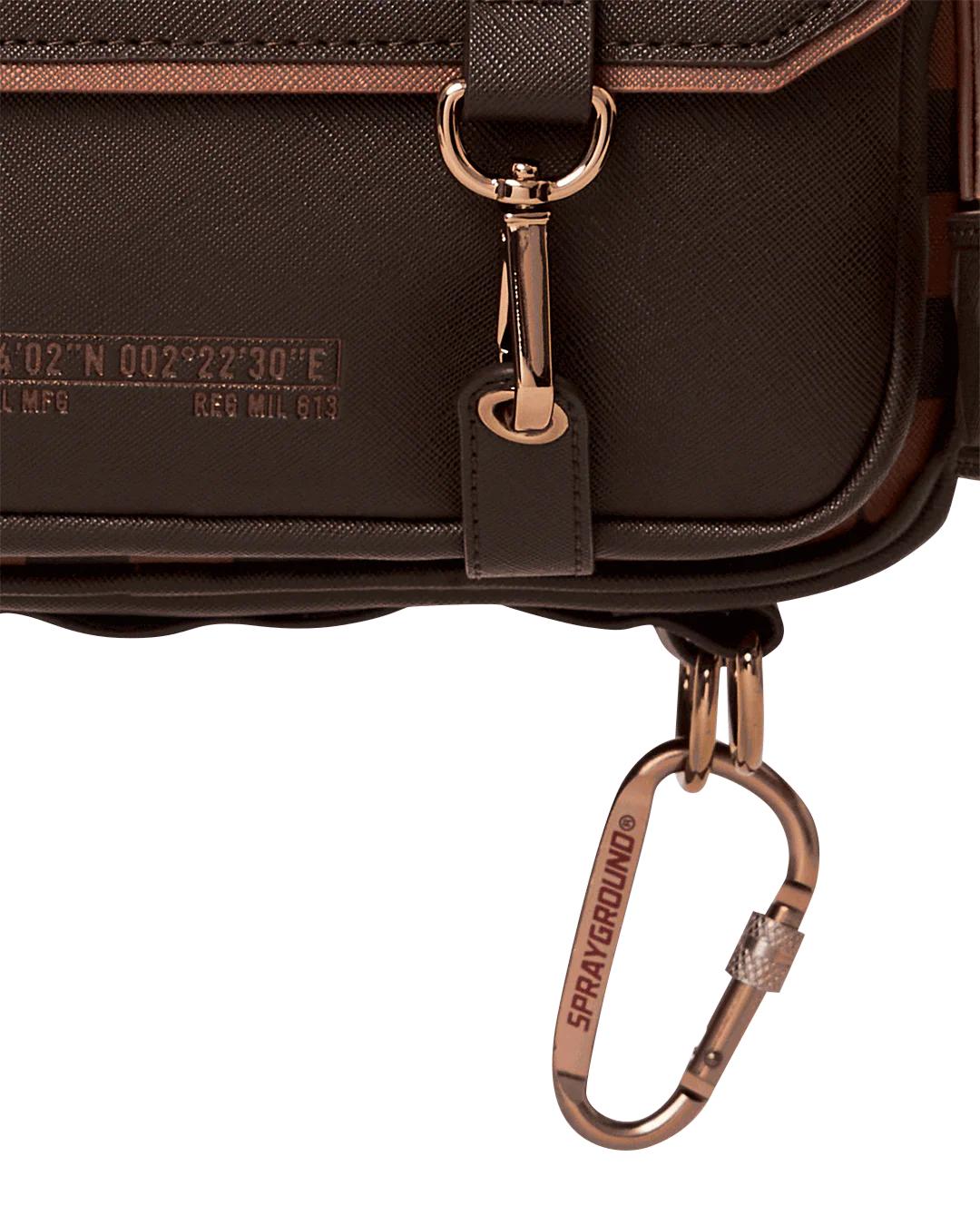 Sprayground Popular | CHECKMATE ROYALE MESSENGER BRICK BAG