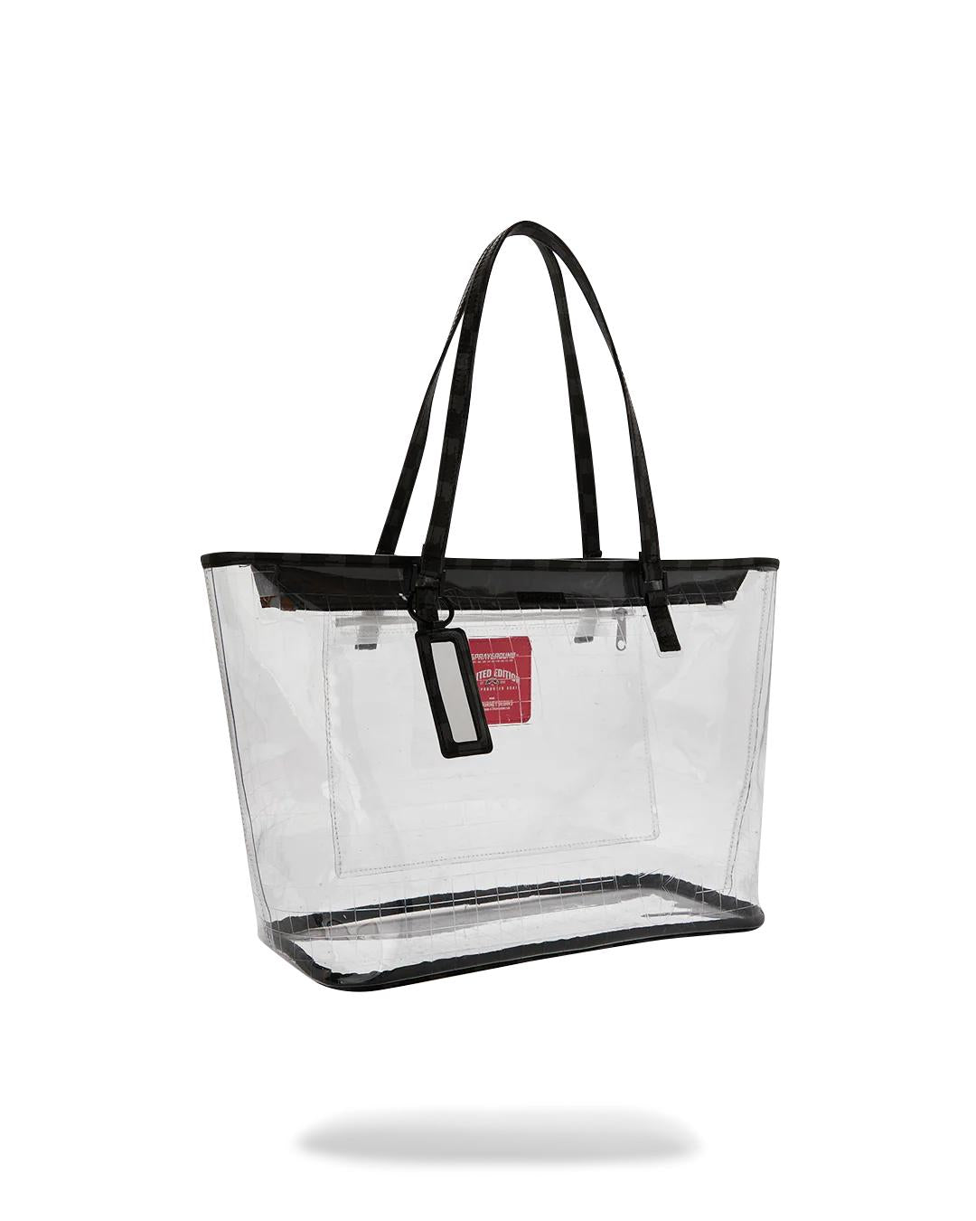 Sprayground Exclusive | FULLY CLEAR SHARKS IN PARIS TOTE