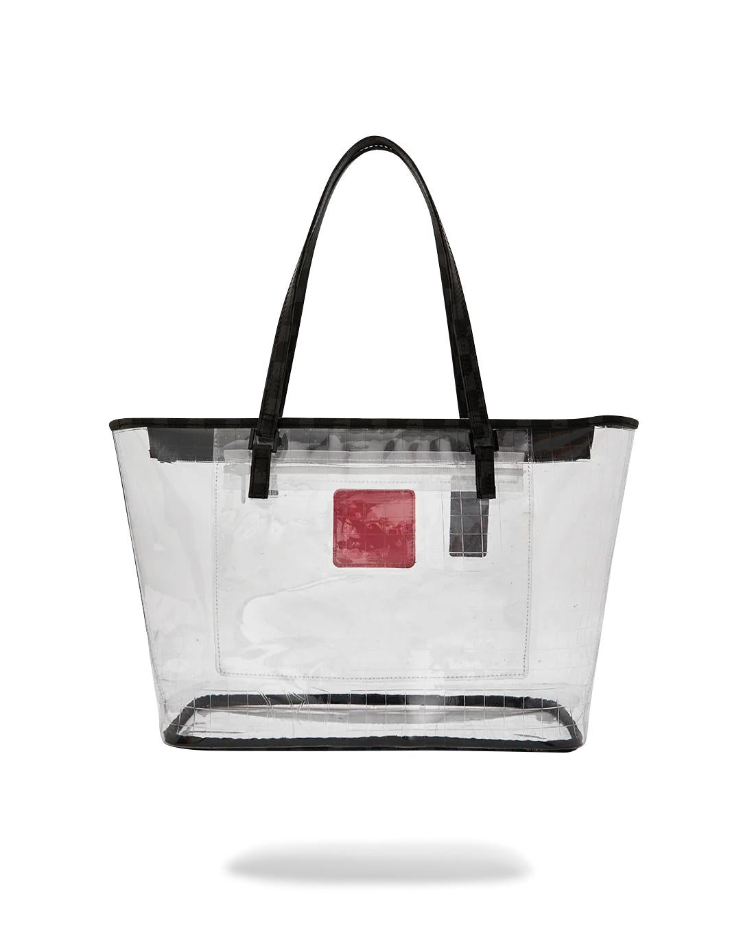 Sprayground Exclusive | FULLY CLEAR SHARKS IN PARIS TOTE