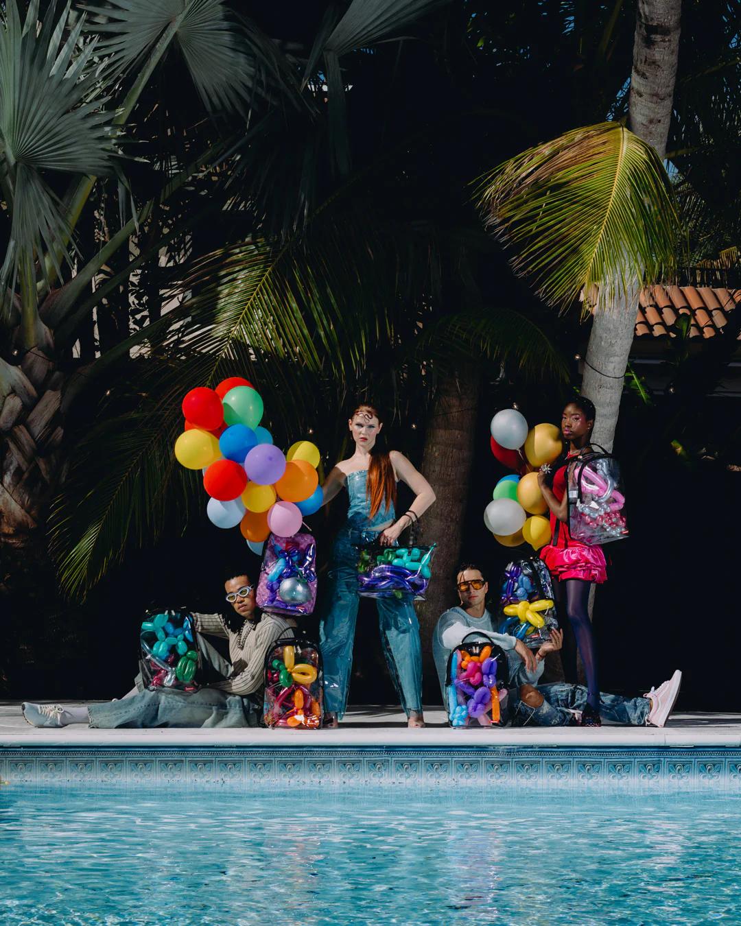 Sprayground Exclusive | FULLY CLEAR SHARKS IN PARIS TOTE
