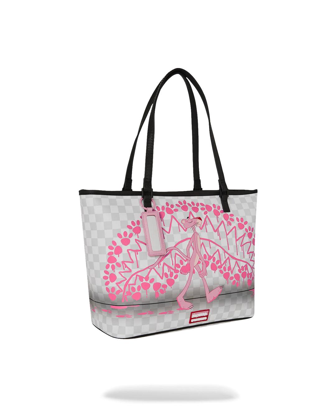 Sprayground Classic | PINK PANTHER PAWPRINTS TOTE