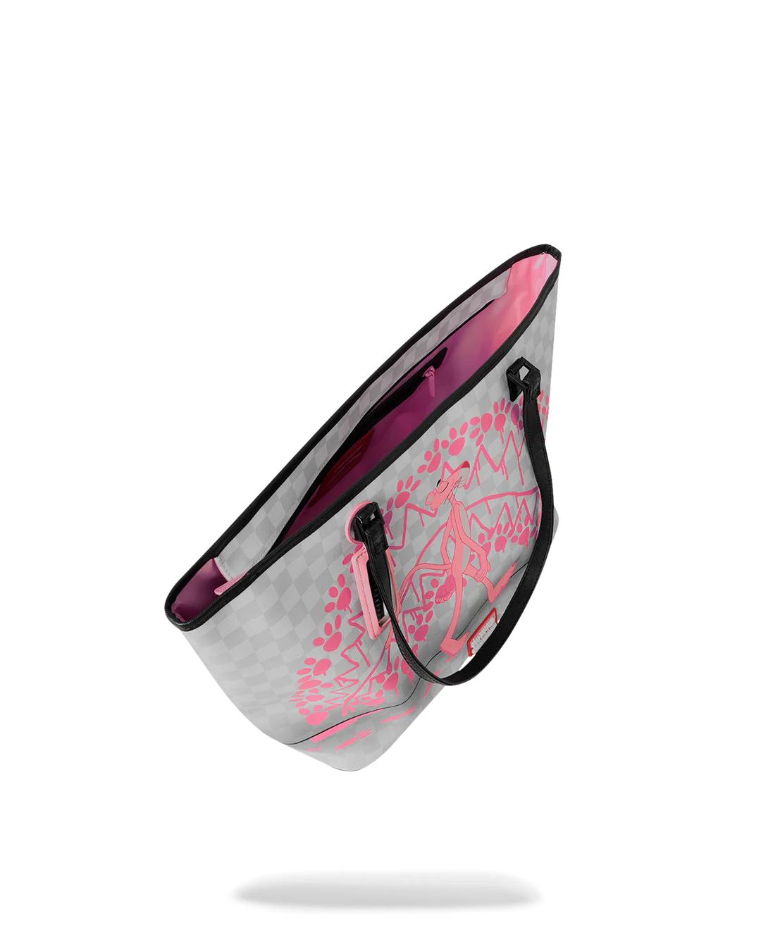 Sprayground Classic | PINK PANTHER PAWPRINTS TOTE