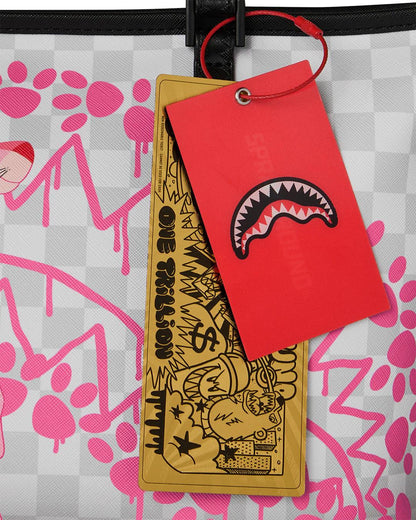 Sprayground Classic | PINK PANTHER PAWPRINTS TOTE