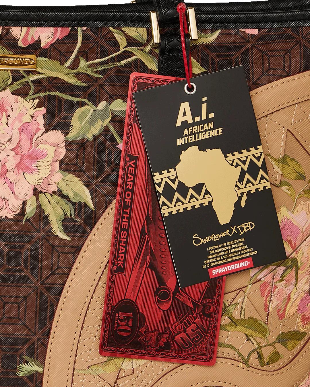 Sprayground Featured | AI DREAMERS GARDEN TOTE