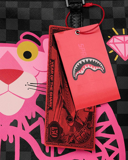 Sprayground Best Seller | PINK PANTHER DIAMOND SHARK TOTE