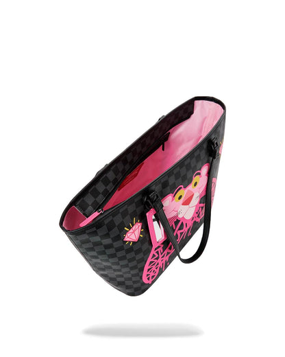 Sprayground Best Seller | PINK PANTHER DIAMOND SHARK TOTE
