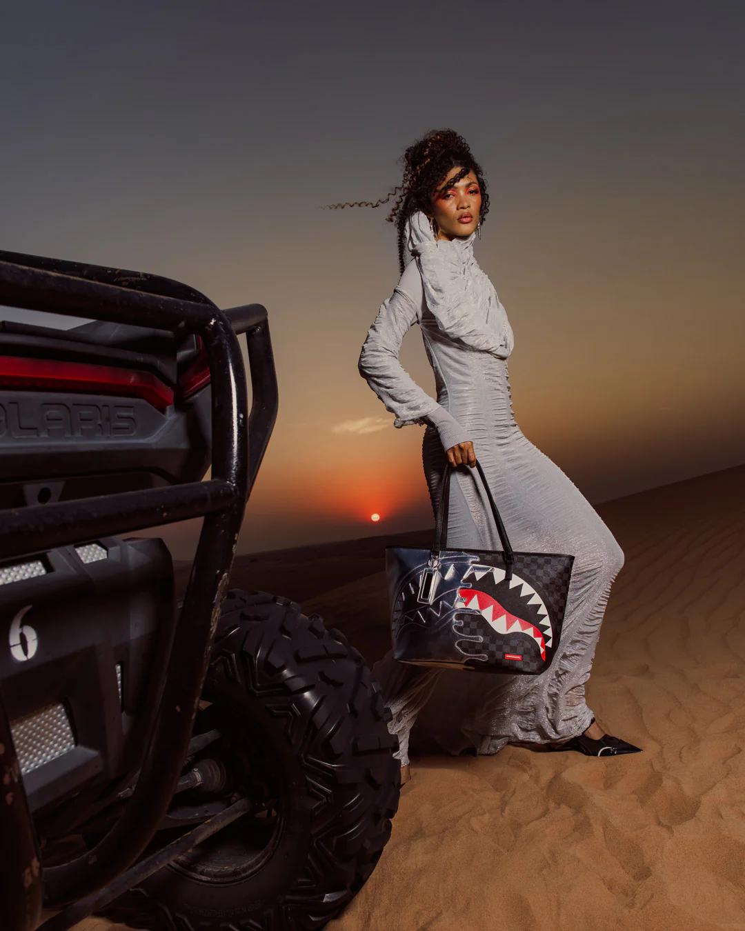 Sprayground Exclusive | CHROME SPECTRE TOTE