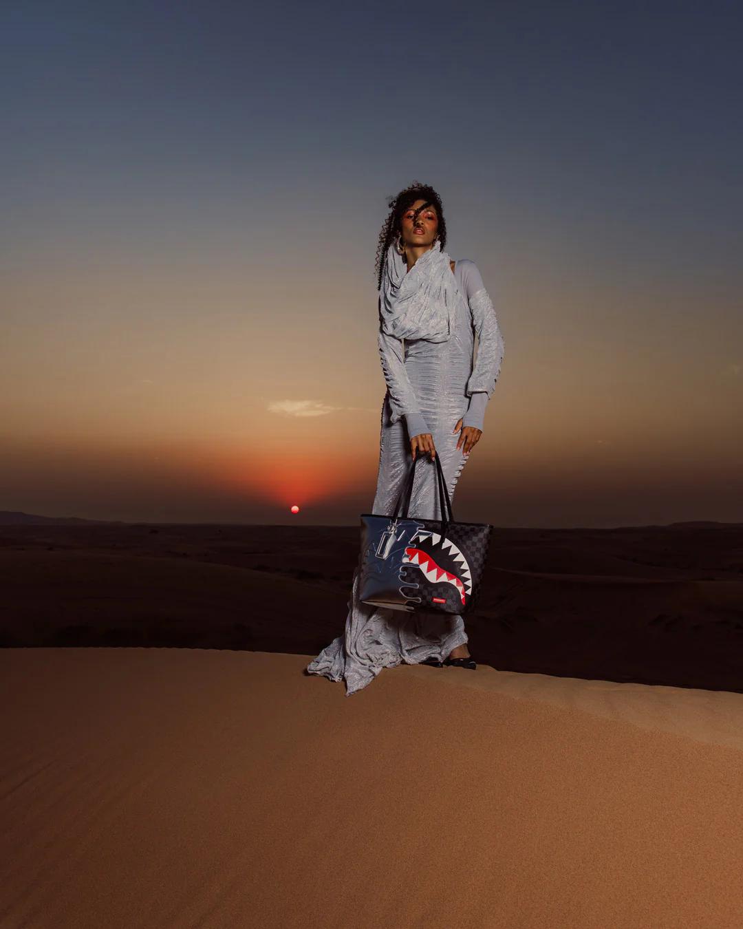 Sprayground Exclusive | CHROME SPECTRE TOTE
