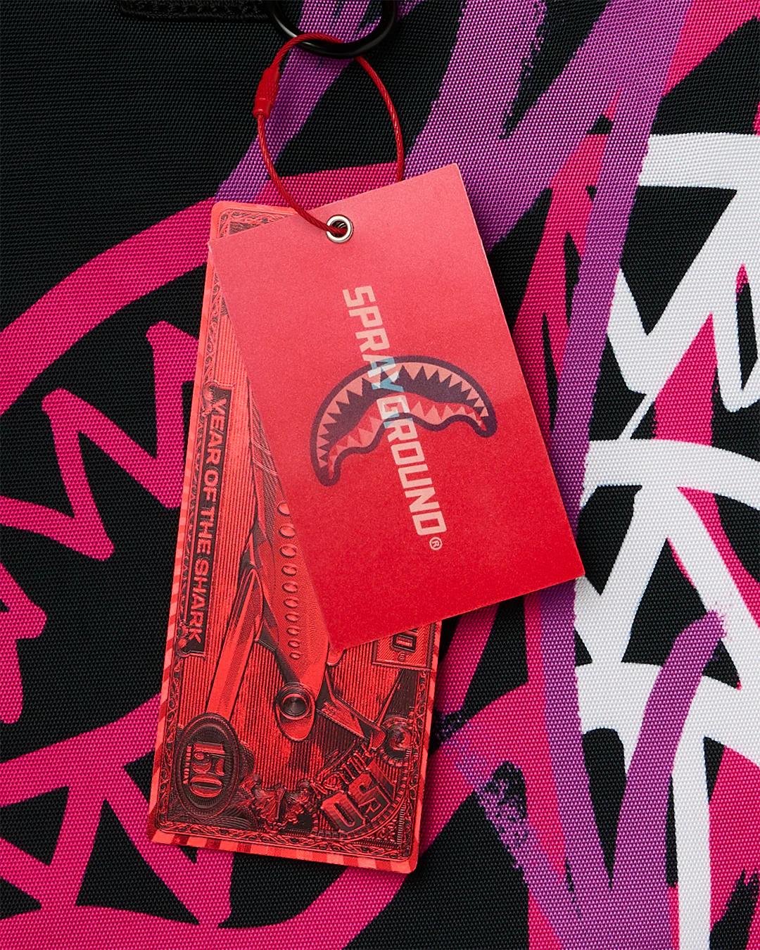 Sprayground Signature | CRASH GRAFF TURBO BEACH TOTE