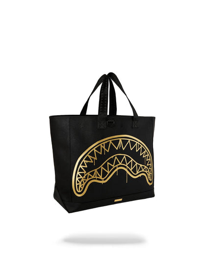 Sprayground Classic | GOLD FANG BEACH TOTE