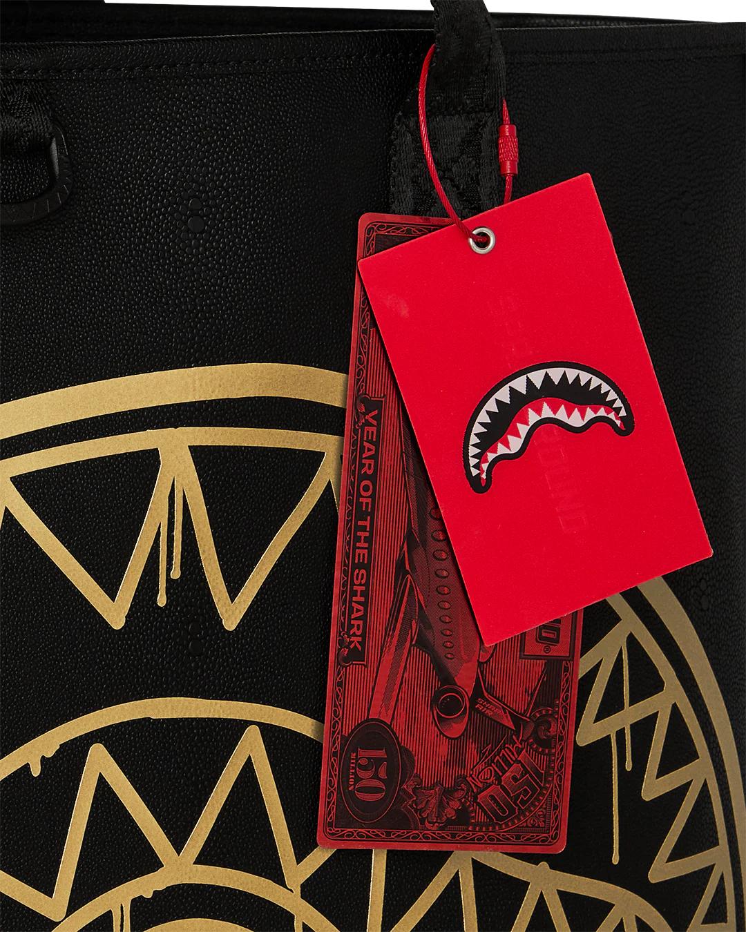 Sprayground Classic | GOLD FANG BEACH TOTE