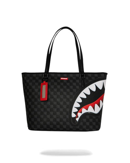 Sprayground Essential | SHARKS IN PARIS HYPER PUFF TOTE