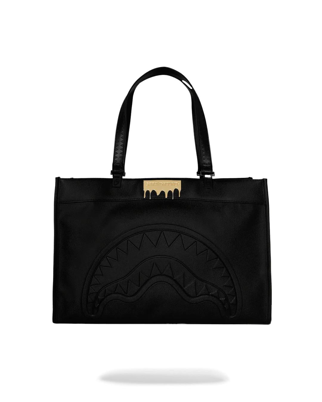Sprayground Premium | GOLD BRICK DRIP TORTUGA TOTE