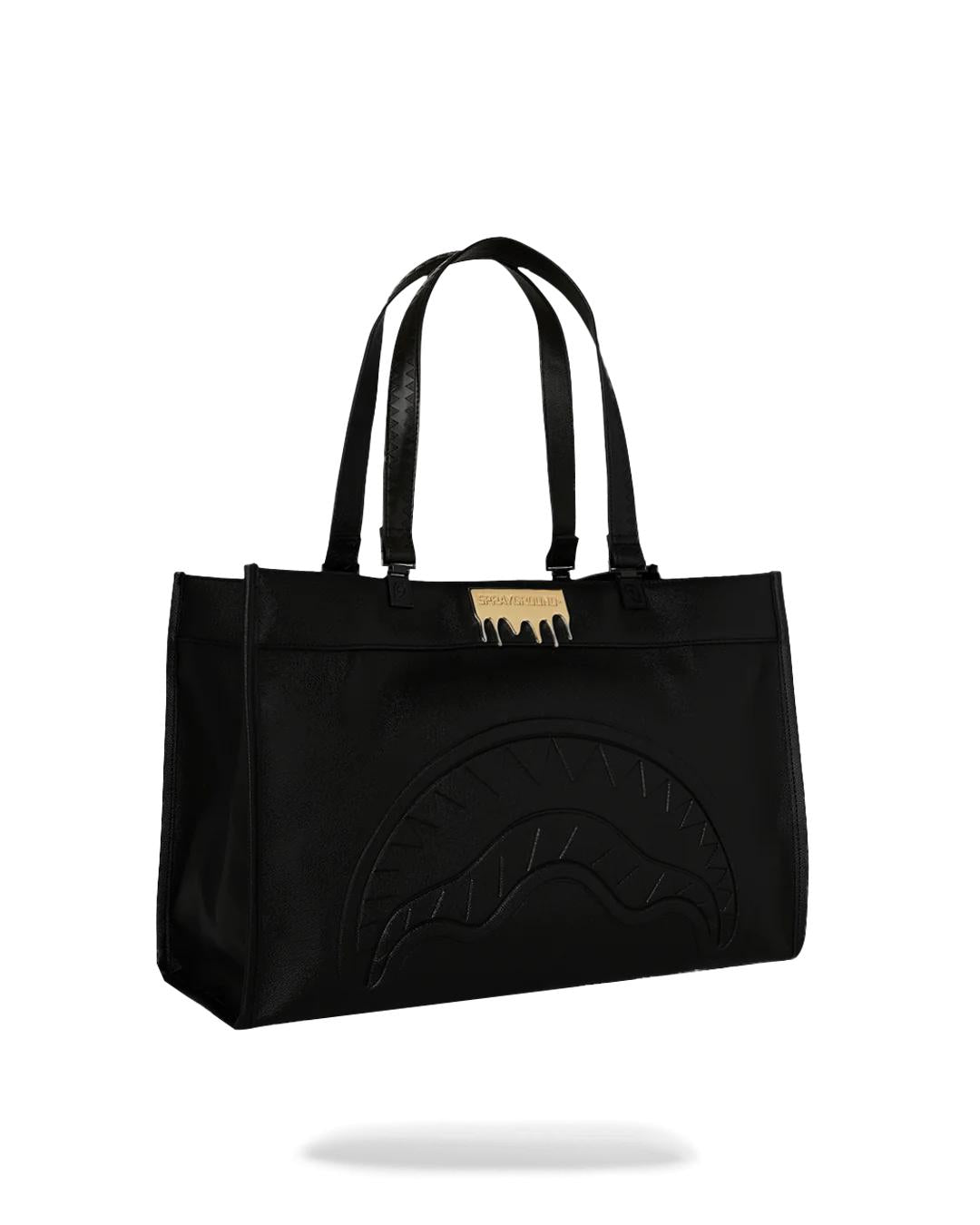 Sprayground Premium | GOLD BRICK DRIP TORTUGA TOTE