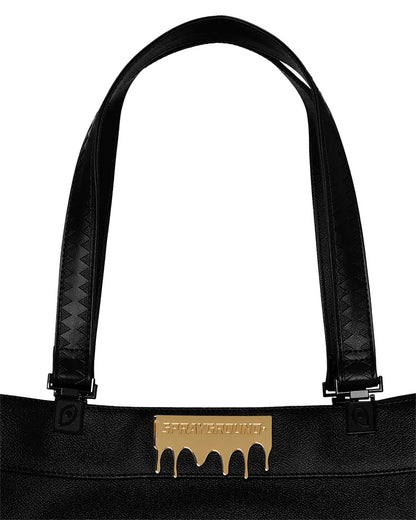 Sprayground Premium | GOLD BRICK DRIP TORTUGA TOTE