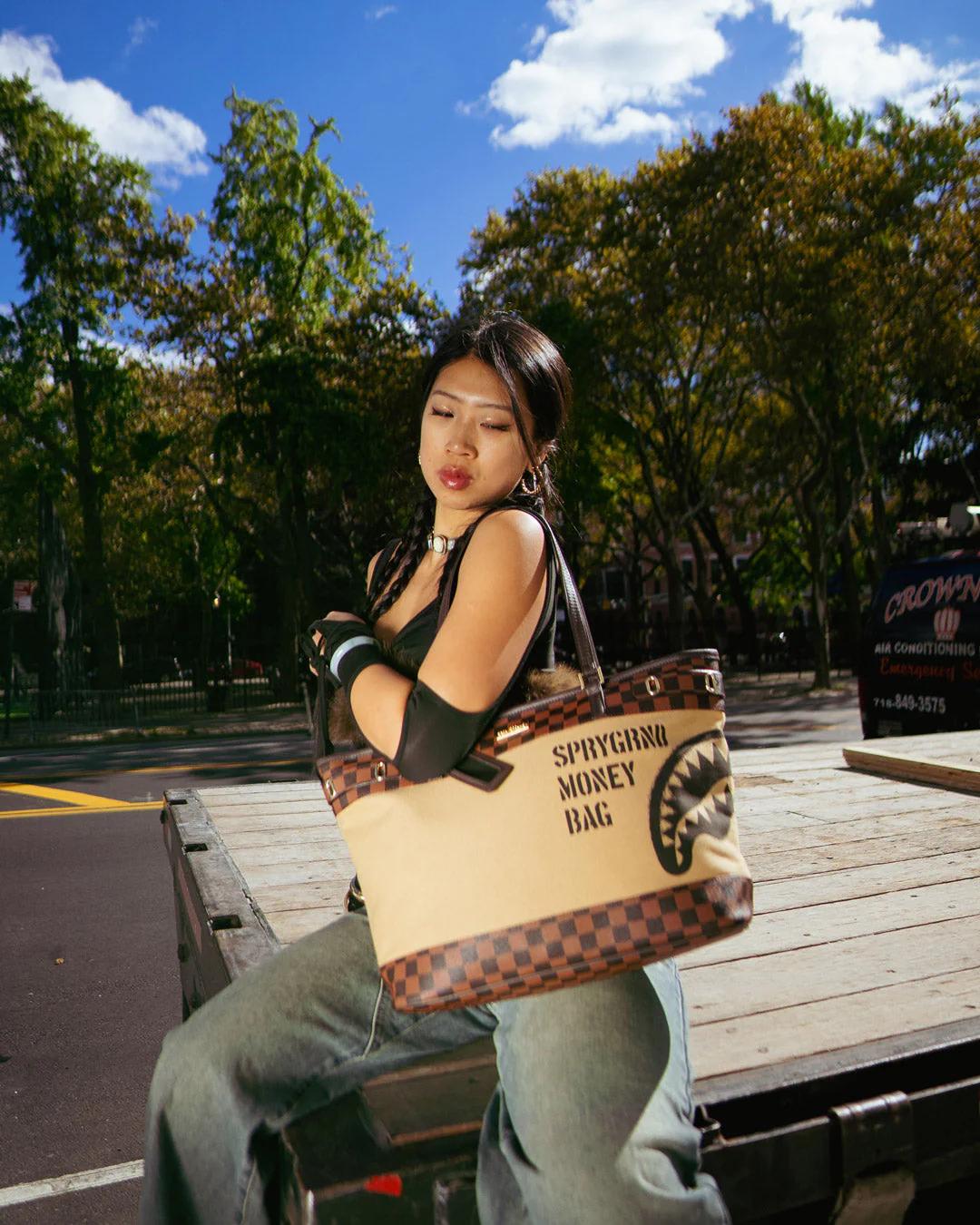 Sprayground Popular | SPRAYGROUND MONEY BAG TOTE