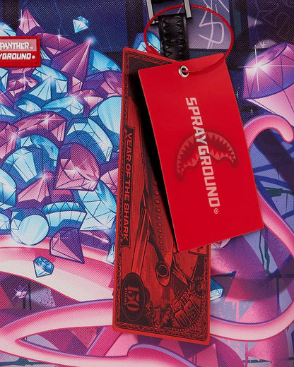 Sprayground Best Seller | PINK PANTHER DIAMOND HEIST TOTE