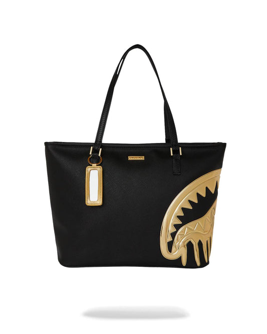 Sprayground Essential | GOLDHEART SHARK DRIP TOTE