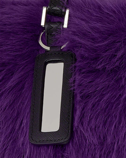 Sprayground Premium | FURZILLA SHARK (PURP) TOTE