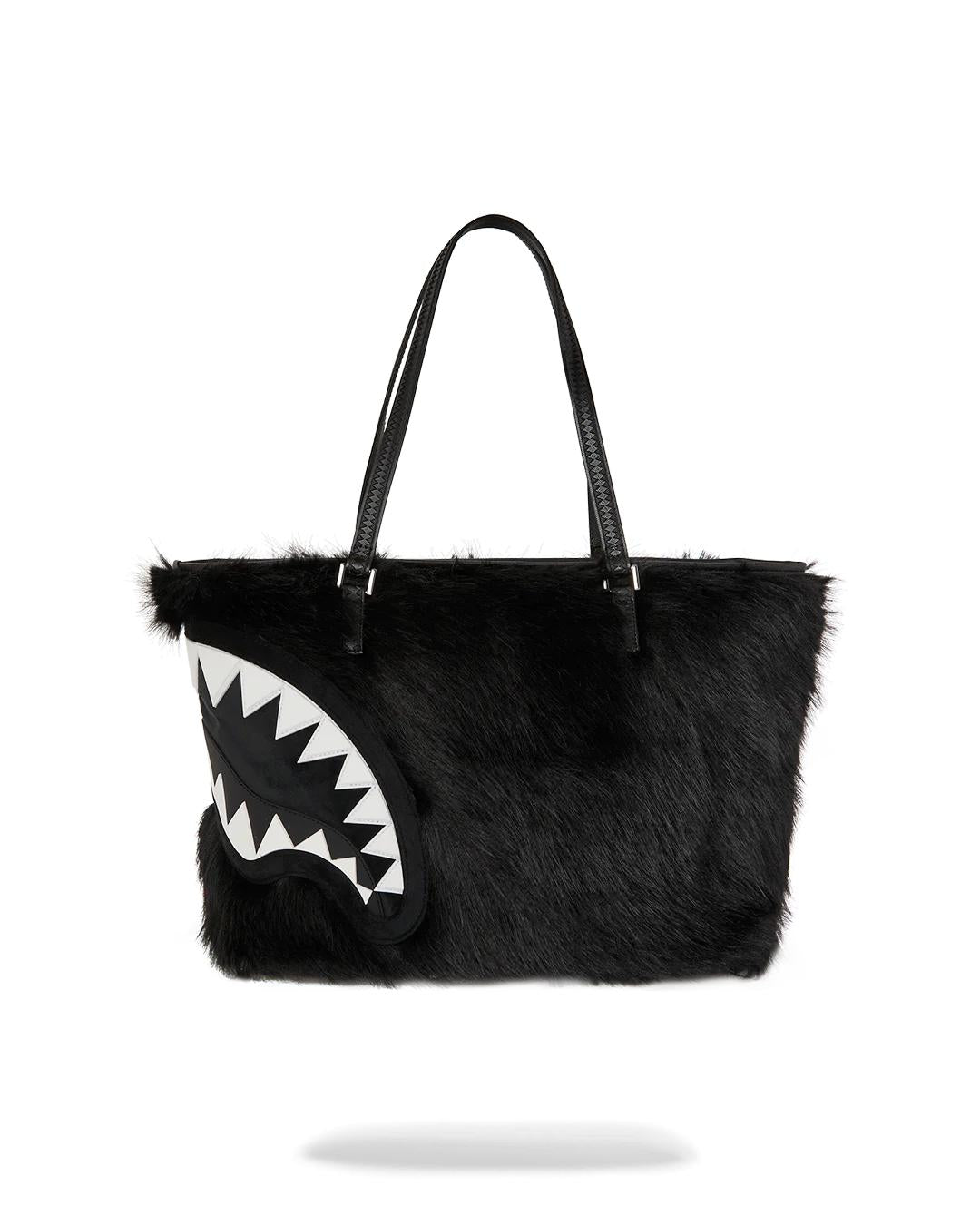 Sprayground New | FURZILLA SHARK (NIGHT) TOTE