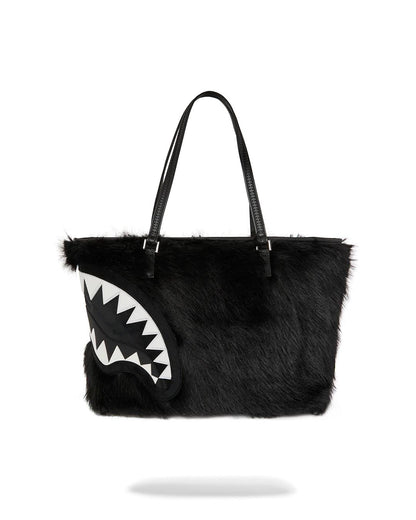 Sprayground New | FURZILLA SHARK (NIGHT) TOTE