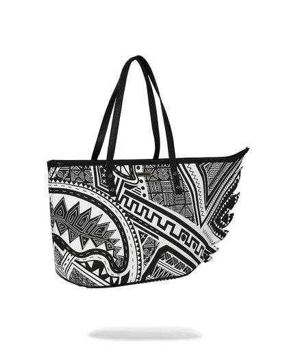 Sprayground Essential | A.I. AFRICAN INTELLIGENCE THE SKYHAWK WING TOTE - SANDFLOWER COLLAB