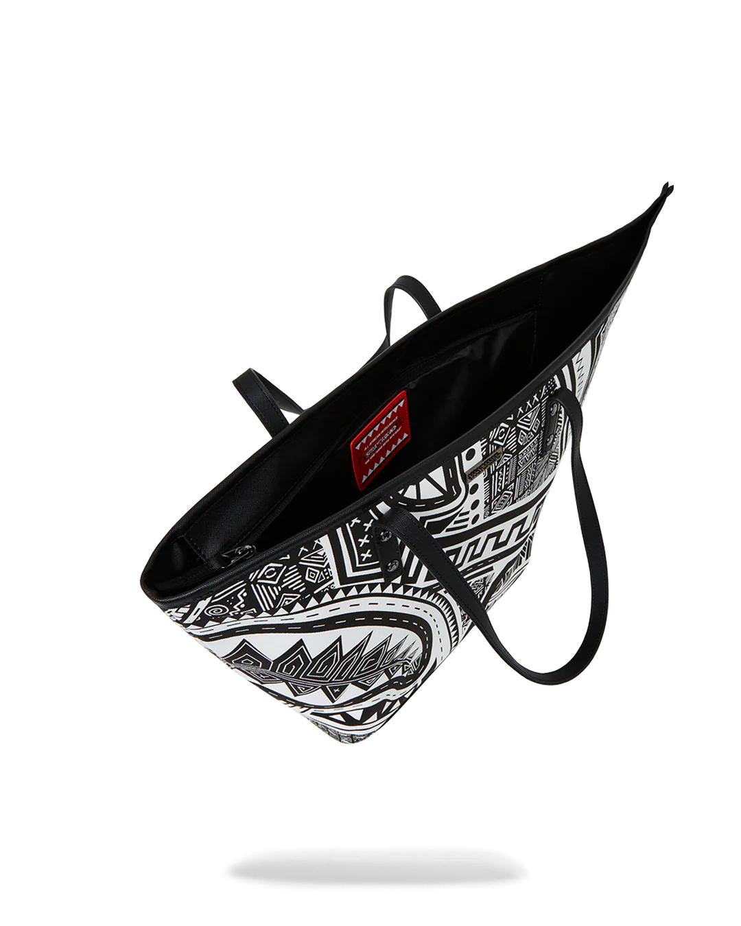 Sprayground Essential | A.I. AFRICAN INTELLIGENCE THE SKYHAWK WING TOTE - SANDFLOWER COLLAB