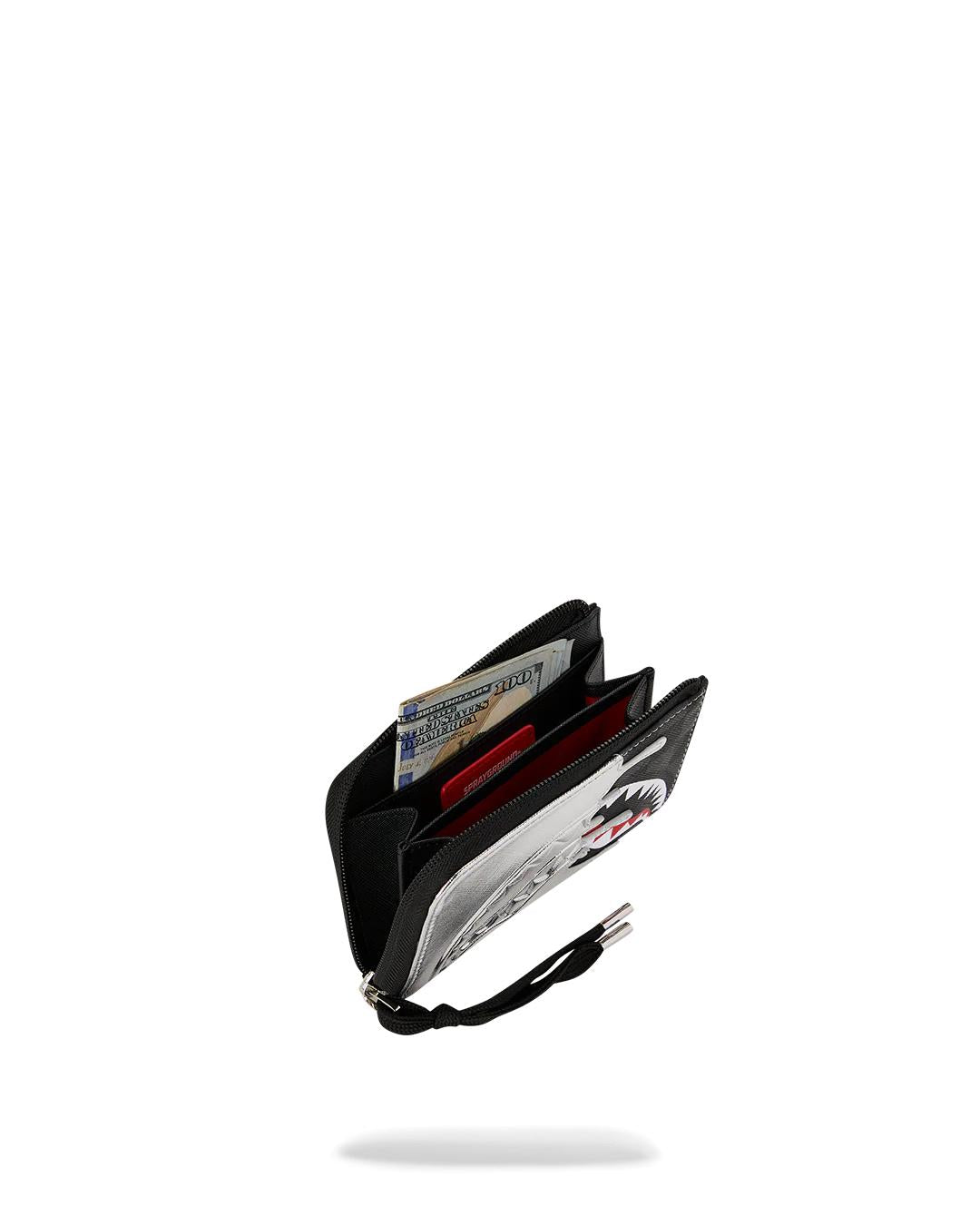 Sprayground Essential | CHROME SPECTRE WALLET
