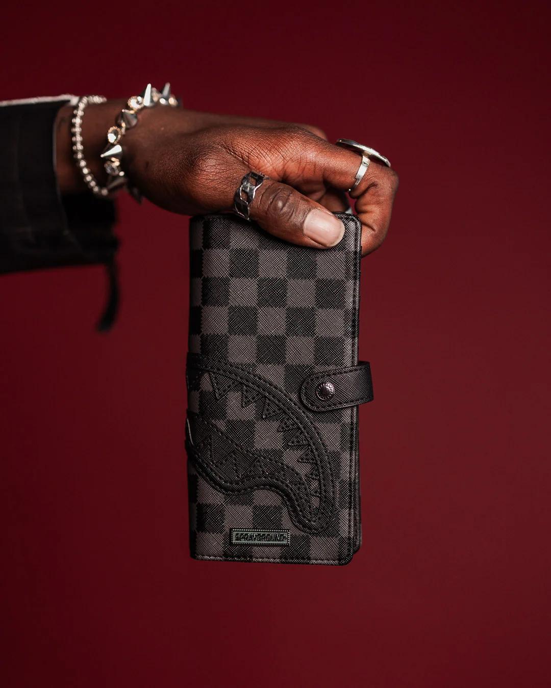 Sprayground Premium | MIDNIGHT CHATEAU SINGLE-FOLD WALLET