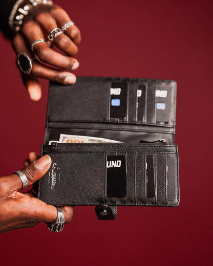 Sprayground Premium | MIDNIGHT CHATEAU SINGLE-FOLD WALLET