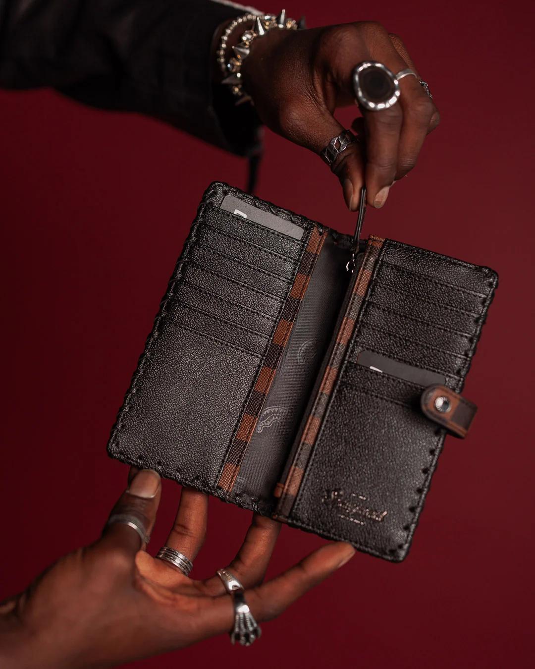 Sprayground Popular | CHECKPOINT ROYALE SINGLE-FOLD WALLET