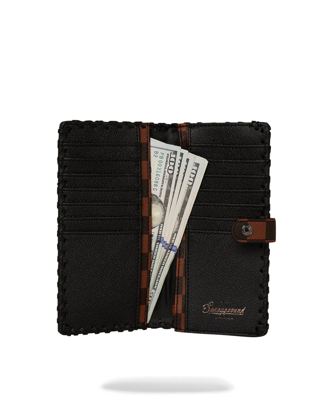 Sprayground Popular | CHECKPOINT ROYALE SINGLE-FOLD WALLET