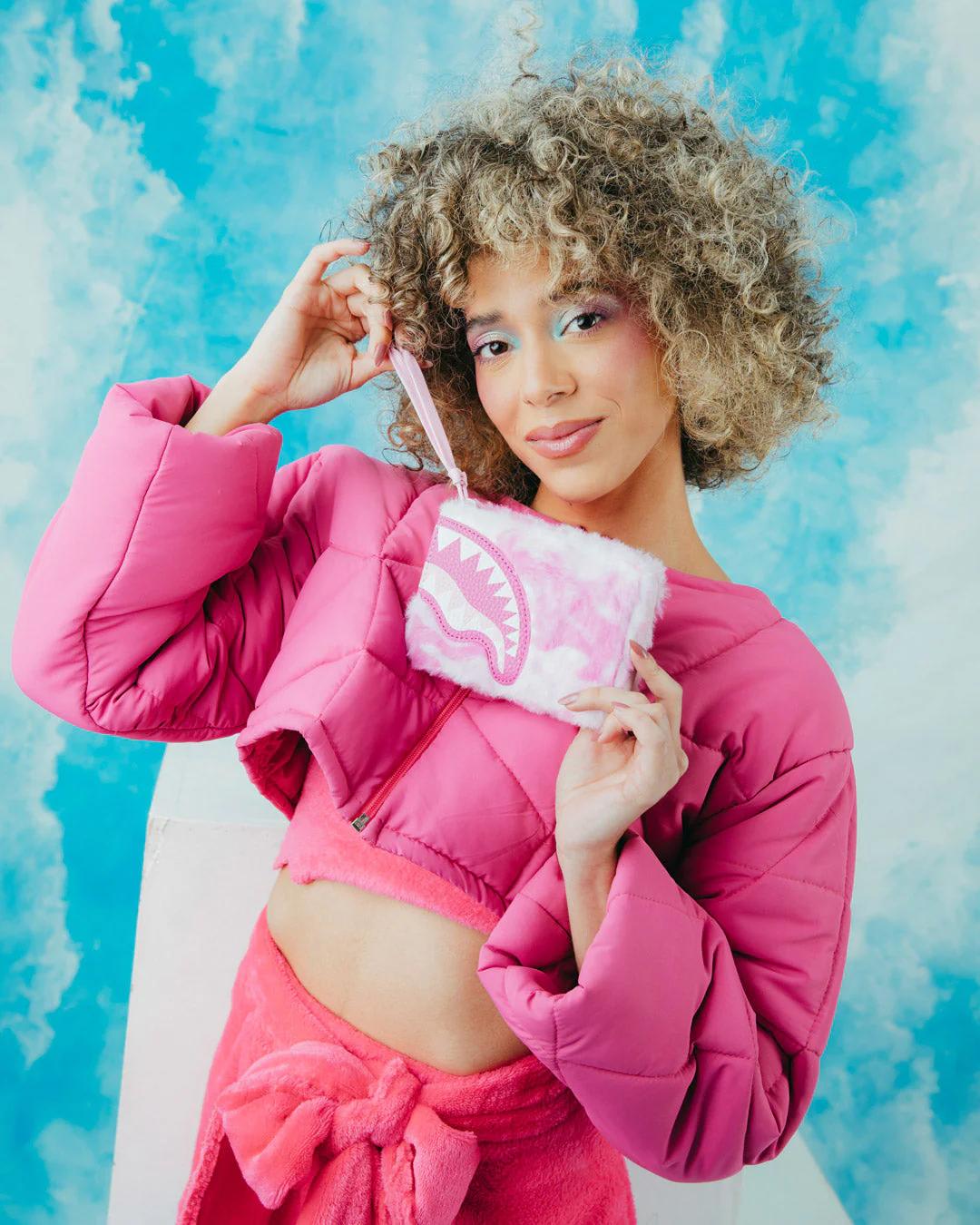 Sprayground Featured | FURRROCIOUS IN PINK WALLET