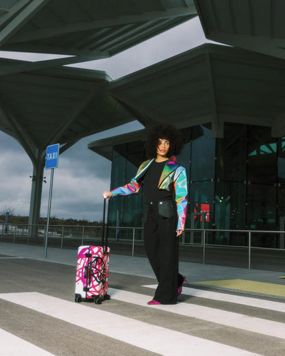 Sprayground Signature | CRASH GRAFF TURBO CARRY-ON LUGGAGE