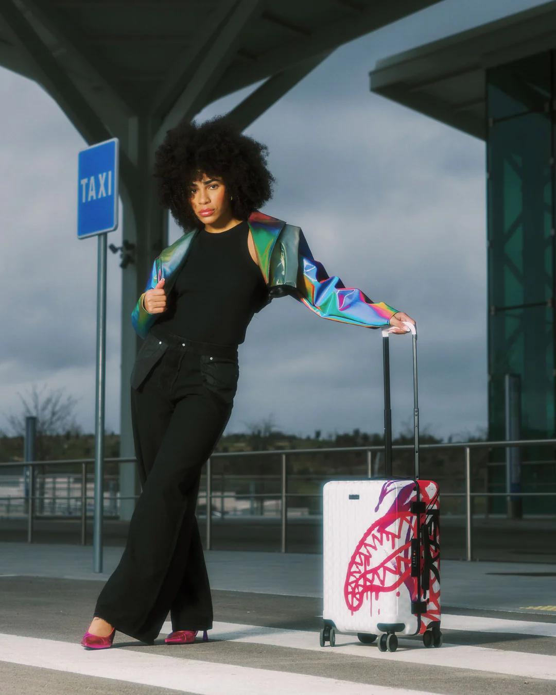 Sprayground Signature | CRASH GRAFF TURBO CARRY-ON LUGGAGE