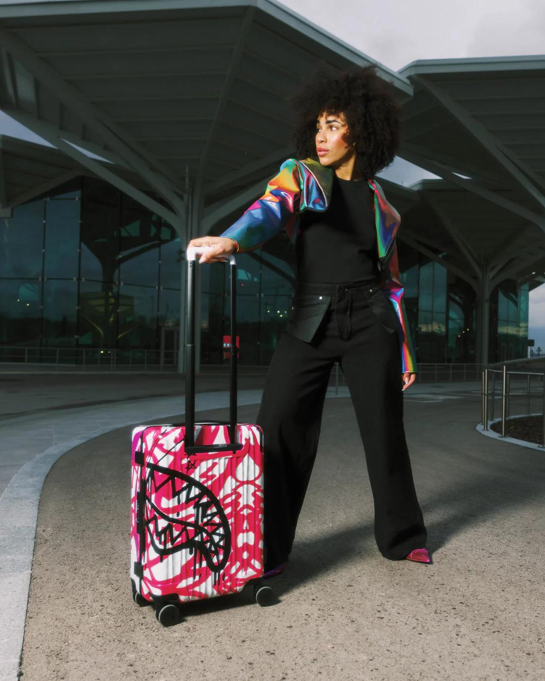 Sprayground Signature | CRASH GRAFF TURBO CARRY-ON LUGGAGE