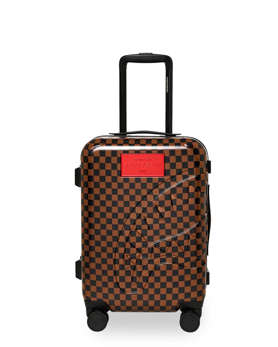 Sprayground Premium | KATANA CHECK BOSS CARRY-ON LUGGAGE
