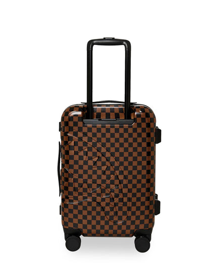 Sprayground Premium | KATANA CHECK BOSS CARRY-ON LUGGAGE